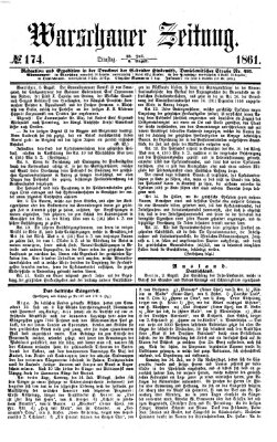 Warschauer Zeitung Dienstag 6. August 1861