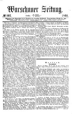 Warschauer Zeitung Dienstag 3. September 1861