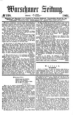 Warschauer Zeitung Mittwoch 4. September 1861