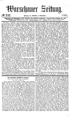 Warschauer Zeitung Freitag 8. November 1861