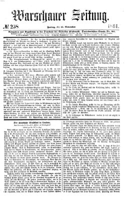 Warschauer Zeitung Freitag 15. November 1861