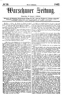 Warschauer Zeitung Donnerstag 6. Februar 1862