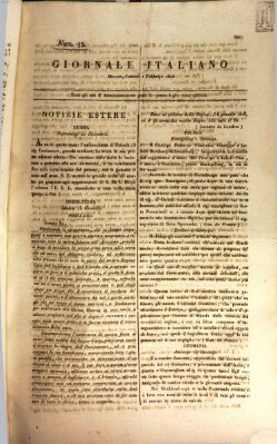 Giornale italiano Montag 1. Februar 1808