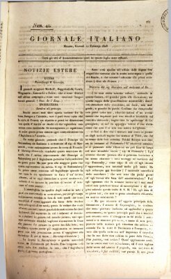 Giornale italiano Donnerstag 11. Februar 1808