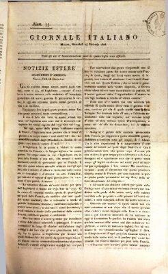 Giornale italiano Mittwoch 24. Februar 1808