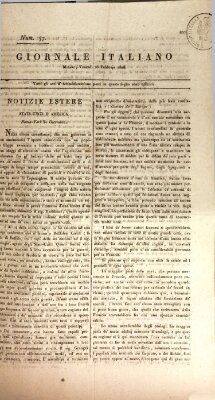 Giornale italiano Freitag 26. Februar 1808