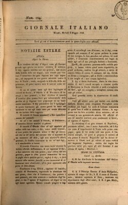 Giornale italiano Dienstag 3. Mai 1808