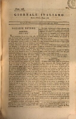 Giornale italiano Samstag 7. Mai 1808