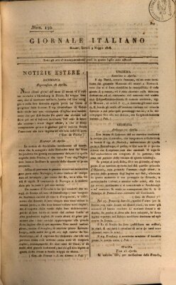 Giornale italiano Montag 9. Mai 1808