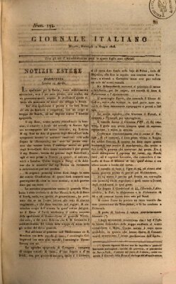 Giornale italiano Mittwoch 11. Mai 1808