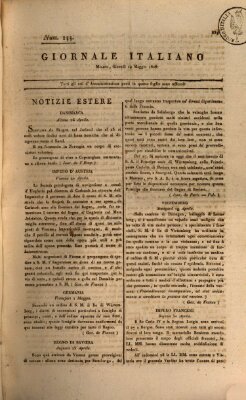 Giornale italiano Donnerstag 12. Mai 1808