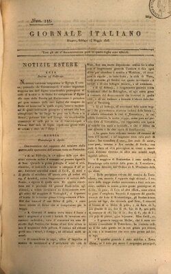 Giornale italiano Samstag 14. Mai 1808