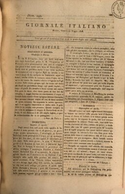 Giornale italiano Freitag 20. Mai 1808