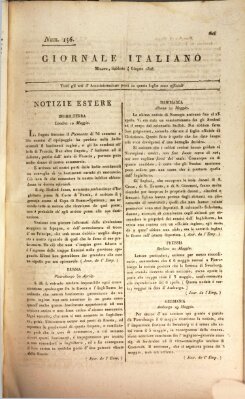 Giornale italiano Samstag 4. Juni 1808