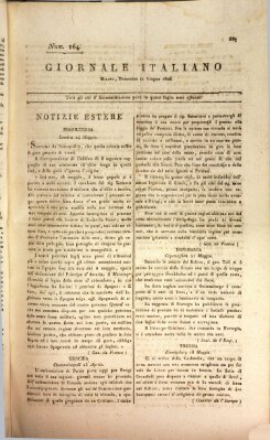 Giornale italiano Sonntag 12. Juni 1808