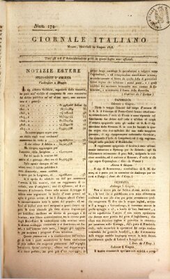 Giornale italiano Mittwoch 22. Juni 1808