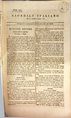 Giornale italiano Samstag 25. Juni 1808