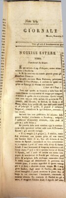 Giornale italiano Sonntag 31. Juli 1808