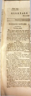 Giornale italiano Montag 1. August 1808