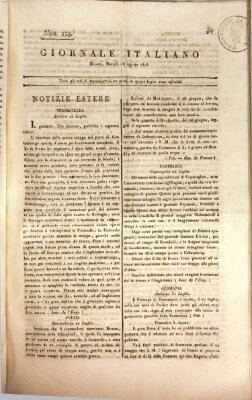 Giornale italiano Dienstag 16. August 1808