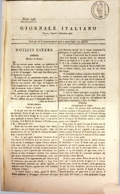 Giornale italiano Freitag 2. September 1808