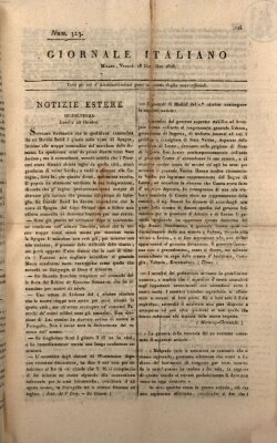 Giornale italiano Freitag 18. November 1808