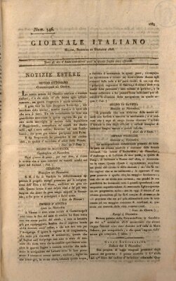 Giornale italiano Sonntag 11. Dezember 1808