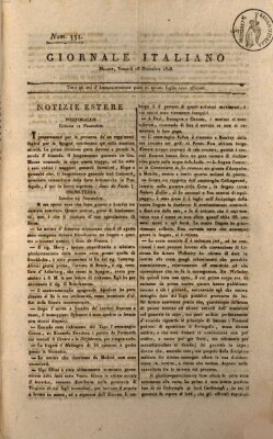 Giornale italiano Freitag 16. Dezember 1808