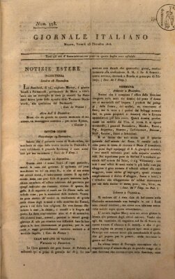 Giornale italiano Freitag 23. Dezember 1808