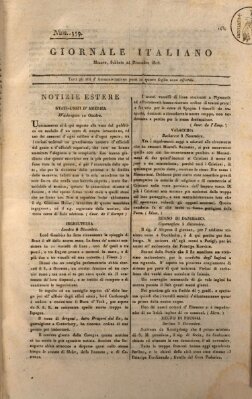 Giornale italiano Samstag 24. Dezember 1808