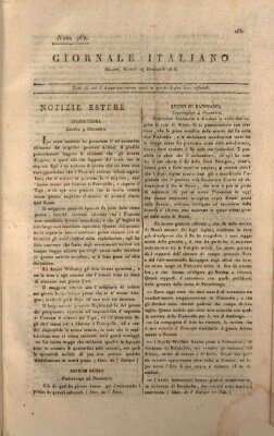 Giornale italiano Dienstag 27. Dezember 1808