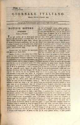 Giornale italiano Samstag 7. Januar 1809