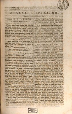 Giornale italiano Dienstag 24. Januar 1809