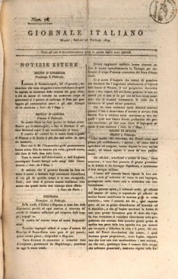 Giornale italiano Samstag 25. Februar 1809