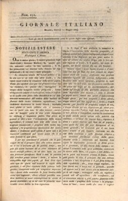 Giornale italiano Donnerstag 11. Mai 1809