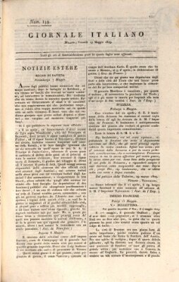 Giornale italiano Freitag 19. Mai 1809