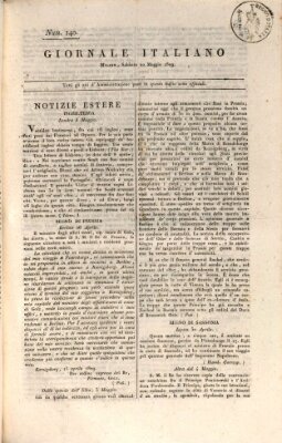 Giornale italiano Samstag 20. Mai 1809