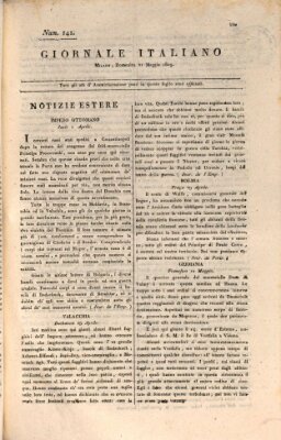 Giornale italiano Sonntag 21. Mai 1809