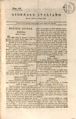 Giornale italiano Samstag 17. Juni 1809