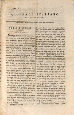 Giornale italiano Freitag 30. Juni 1809