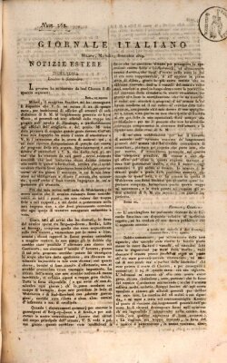 Giornale italiano Dienstag 19. September 1809