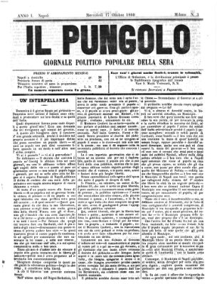 Il pungolo Mittwoch 17. Oktober 1860