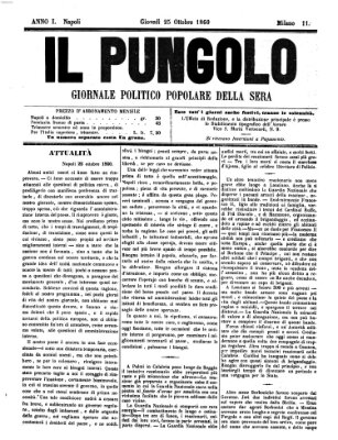 Il pungolo Donnerstag 25. Oktober 1860