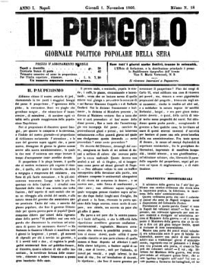 Il pungolo Donnerstag 1. November 1860