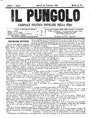 Il pungolo Dienstag 20. November 1860