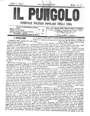 Il pungolo Samstag 8. Dezember 1860