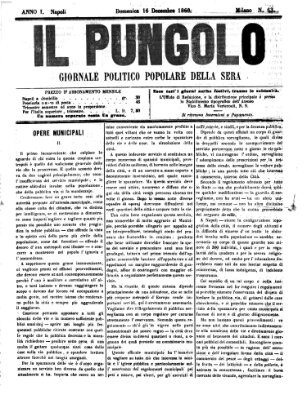 Il pungolo Sonntag 16. Dezember 1860