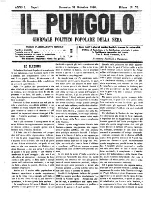 Il pungolo Sonntag 30. Dezember 1860