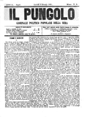 Il pungolo Donnerstag 3. Januar 1861