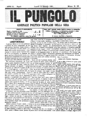 Il pungolo Montag 14. Januar 1861